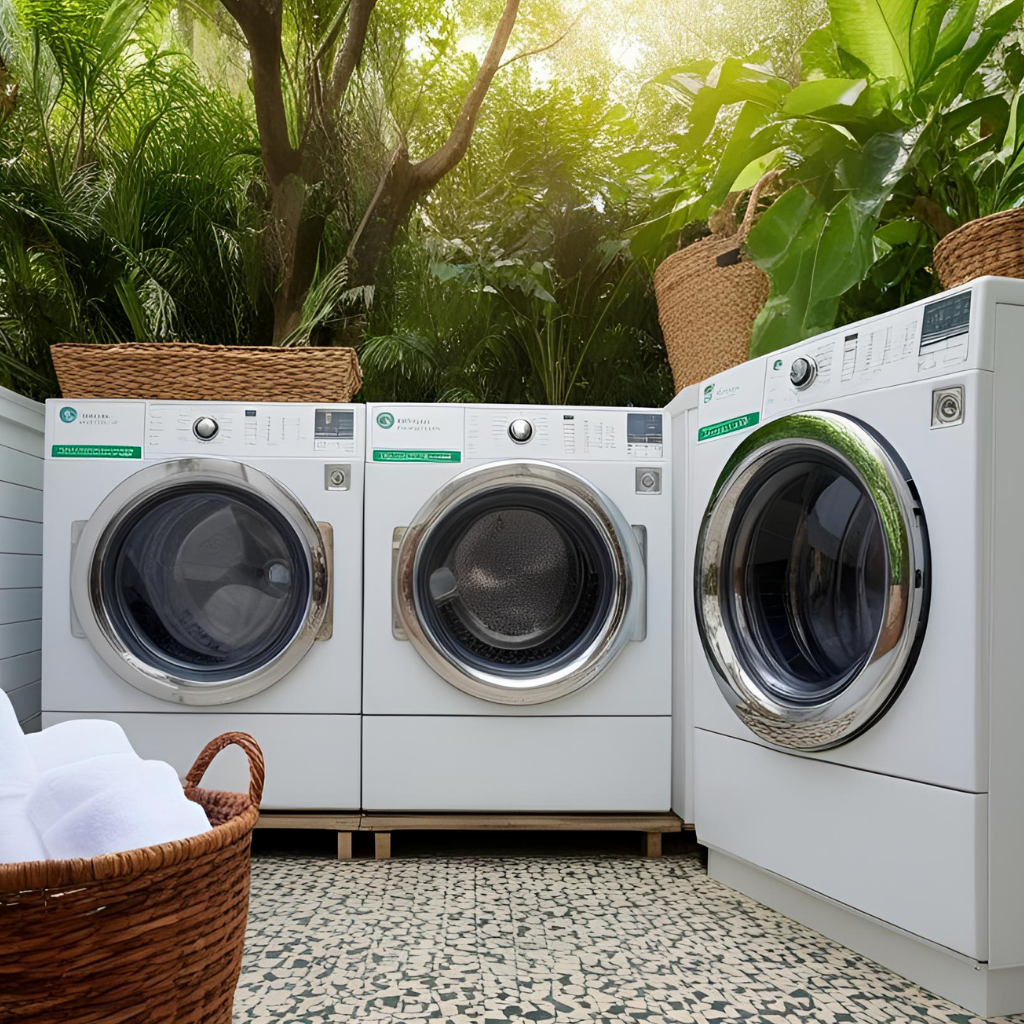 Lavanderia Lavpop utilizando práticas sustentáveis e eficientes